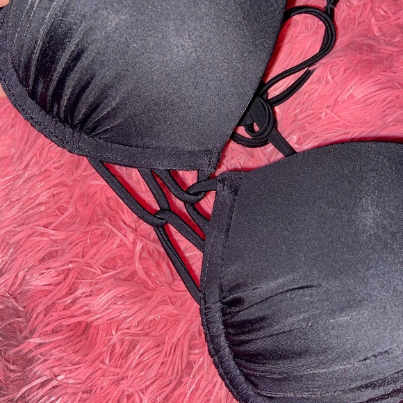 34C BLACK SWIM TOP - Picture 2 of 4